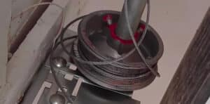 garage door broken cable repair