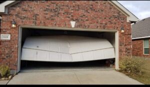 garage door off track repair